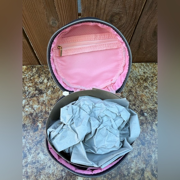 Juicy Couture Velvet Cylinder Cosmetic Bag - Picture 7 of 11